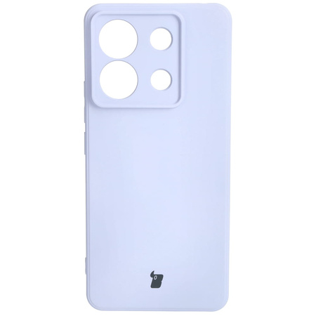 Etui Bizon Case Silicone Sq do Xiaomi Redmi Note 13 5G, jasnofioletowe