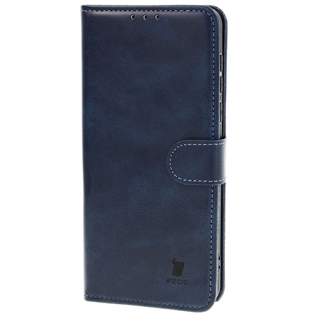 Etui z klapką Bizon Case Pocket do Oppo Find X8 Pro, granatowe