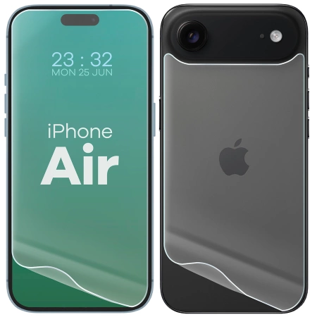 Folia hydrożelowa na tył i przód Bizon Glass Hydrogel Pack do iPhone Air