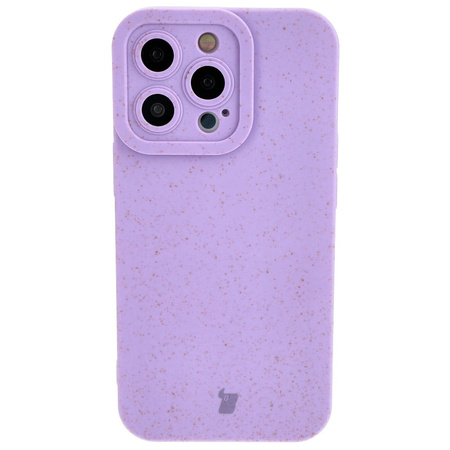 Ekologiczne etui Bizon Bio-Case do iPhone 13 Pro, fioletowe