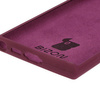 Silikonowe etui Bizon Soft Case do Galaxy S23 Ultra, ciemnofioletowe