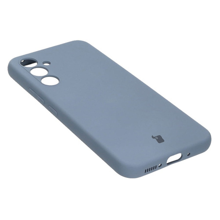 Etui Bizon Case Silicone do Galaxy A54 5G, szare
