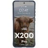 Pancerne etui Bizon Case Tur do Vivo X200 Pro, granatowe