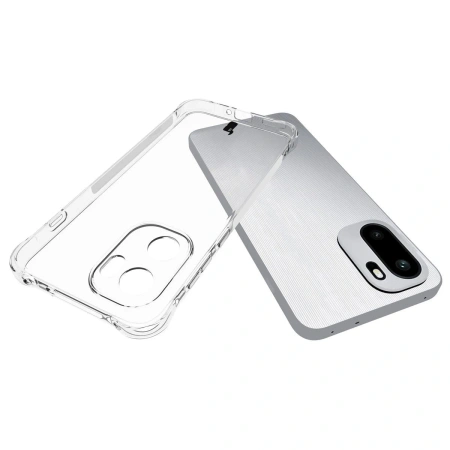 Elastyczne etui + 2x folia na ekran Bizon Case Clear Pack do OnePlus 15R