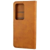 Etui z klapką Bizon Case Pocket do Xiaomi Redmi 15 4G / 5G, brązowe