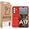 Pancerne etui Bizon Case Tur do Galaxy A17 5G, czerwone
