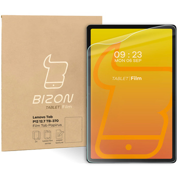 Folia imitująca papier Bizon Film Tab Papirus Duo do Lenovo Tab P12 12.7 TB 370, 2 sztuki