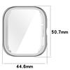 Etui z osłoną ekranu Bizon Case Watch Felipe do Xiaomi Redmi Watch 5, srebrne