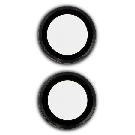Szkło na aparat Bizon Glass Snap Lens do Xiaomi Redmi 13 4G, 1 zestaw, czarna ramka