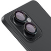 Szkło na aparat Bizon Glass Snap Lens do Oppo Reno13 F/FS, 1 zestaw, czarna ramka