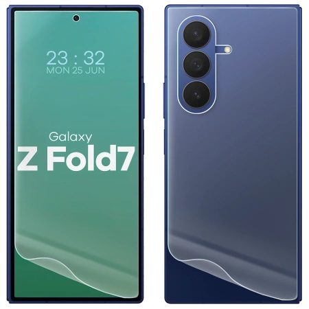 Folia hydrożelowa na tył i przód Bizon Glass Hydrogel Pack do Galaxy Z Fold7