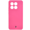 Silikonowe etui Bizon Soft Case do Xiaomi 14T, neonowo-różowe