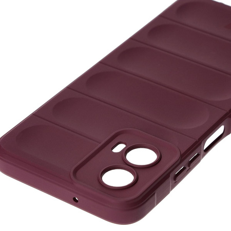 Pancerne etui Bizon Case Tur do Motorola Moto G34 5G, ciemnofioletowe