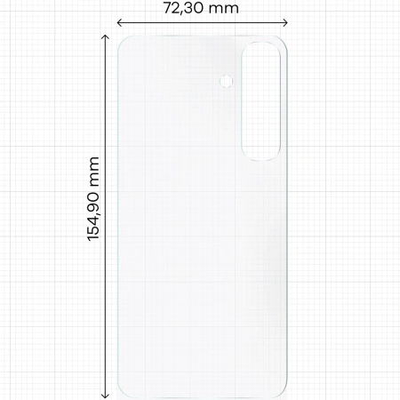 Folia hydrożelowa na tył Bizon Glass Hydrogel do Galaxy S25 Plus, 1 sztuka