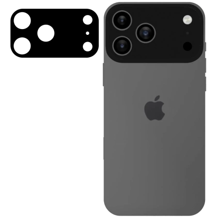 Szkło na aparat Bizon Glass Lens do iPhone 17 Pro Max, 2 sztuki
