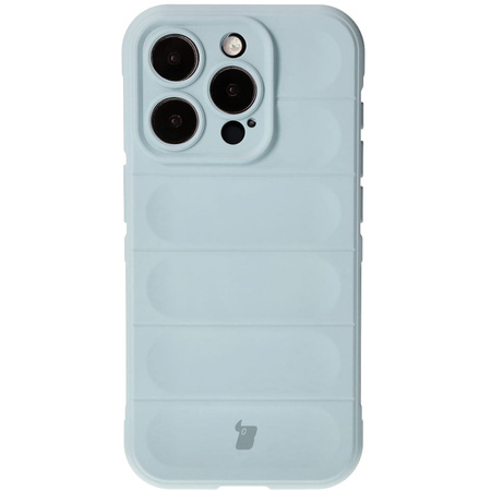 Pancerne etui Bizon Case Tur do iPhone 15 Pro, jasnoniebieskie