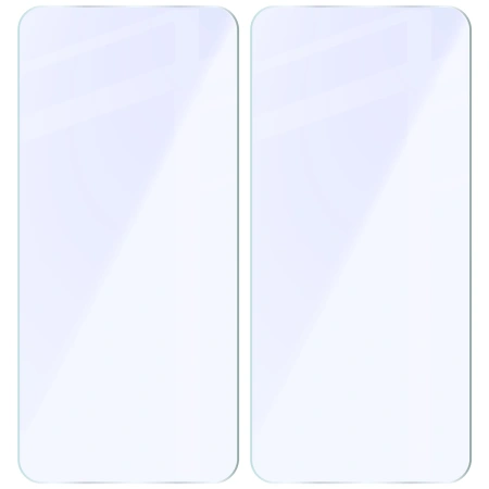 Elastyczne szkło hybrydowe Bizon Glass Mule Duo do Galaxy S25 FE, 2 sztuki