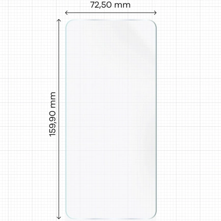 Folia hydrożelowa na ekran Bizon Glass Hydrogel Front do Motorola Moto G35 5G, 1 sztuka