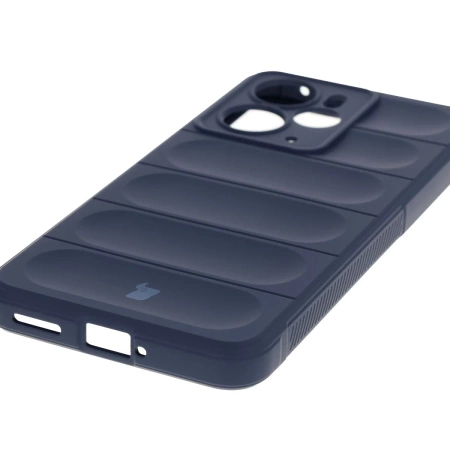 Pancerne etui Bizon Case Tur do Realme 14 5G, granatowe