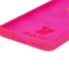 Silikonowe etui Bizon Soft Case do Motorola Edge 50 Pro, neonowo-różowe