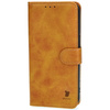 Etui z klapką Bizon Case Pocket do iPhone 15 Pro Max, brązowe