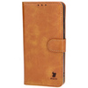 Etui z klapką Bizon Case Pocket do Galaxy S24 Plus, brązowe