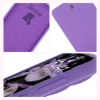 Silikonowe etui Bizon Soft Case do Galaxy S25 Edge, fioletowe