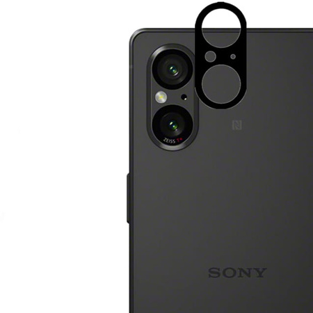 Szkło na aparat Bizon Glass Silk Lens do Xperia 5 V, 2 sztuki
