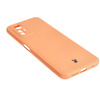 Etui Bizon Case Silicone do Xiaomi Redmi Note 12S, pomarańczowe