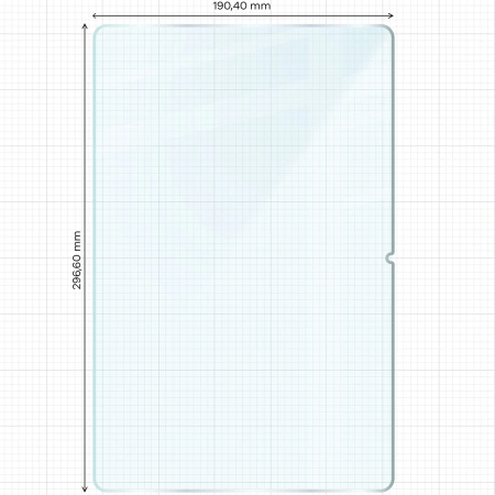 Szkło hartowane do tabletu Bizon Glass Tab Clear Duo do Samsung Galaxy Tab S10 FE Plus, 2 sztuki