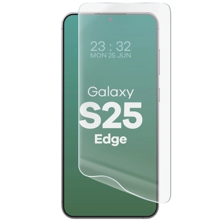 Folia hydrożelowa na ekran Bizon Glass Hydrogel Front Duo do Galaxy S25 Edge, 2 sztuki