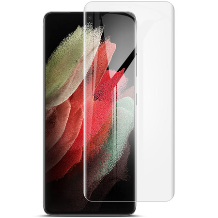 Folia hydrożelowa na ekran Bizon Glass Hydrogel Front Duo do Galaxy S21 Ultra, 2 sztuki