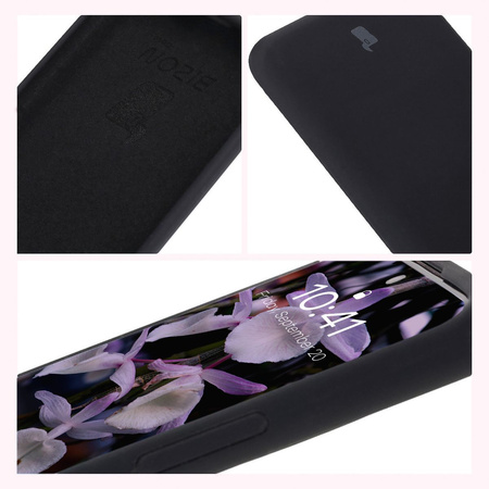 Silikonowe etui Bizon Soft Case do Xiaomi Redmi Note 14 Pro Plus 5G, czarne