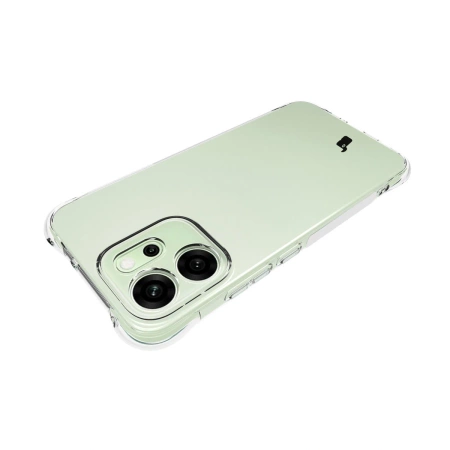 Elastyczne etui Bizon Case Salpa do Oppo Reno 14 F / 14 FS, przezroczyste