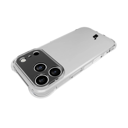 Elastyczne etui Bizon Case Salpa do iPhone 17 Pro, przezroczyste