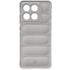 Pancerne etui Bizon Case Tur do Motorola Edge 60 Pro, jasnoszare