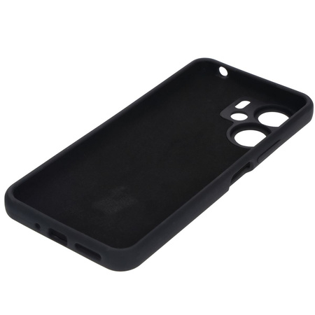 Silikonowe etui Bizon Soft Case do Xiaomi Redmi 13C 4G / Xiaomi Redmi 13C 5G / Xiaomi Poco C65, czarne