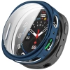 Etui z osłoną ekranu Bizon Case Watch Felipe do Galaxy Watch 8 44 mm, niebieskie