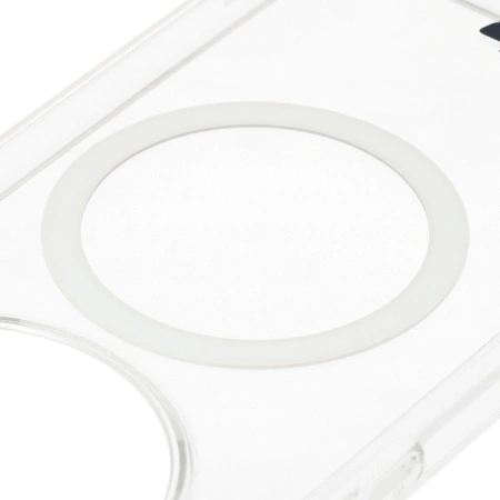 Etui z pierścieniem magnetycznym Bizon Case CrystalO do Honor Magic8 Lite, przezroczyste