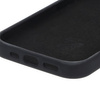 Silikonowe etui Bizon Soft Case do iPhone 16 Pro, czarne