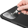 Szkło na aparat Bizon Glass Silk Lens dla iPhone 12 Mini, 2 sztuki