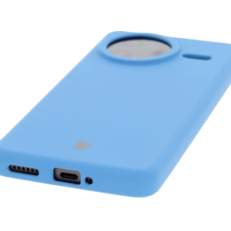Silikonowe etui Bizon Soft Case do Xiaomi POCO F7 Ultra, niebieskie