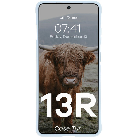 Pancerne etui Bizon Case Tur do OnePlus 13R, jasnoniebieskie