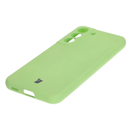 Etui Bizon Case Silicone do Galaxy S22, jasnozielone