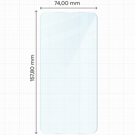 Szkło hartowane Bizon Glass Clear 2 do Galaxy M35 5G / A35 5G