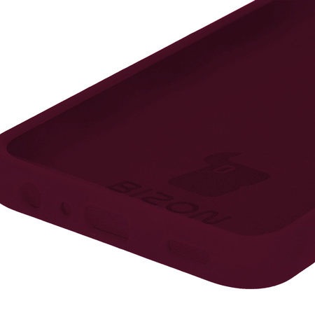 Etui silikonowe Bizon Soft Case do Galaxy A25 5G, ciemnofioletowe