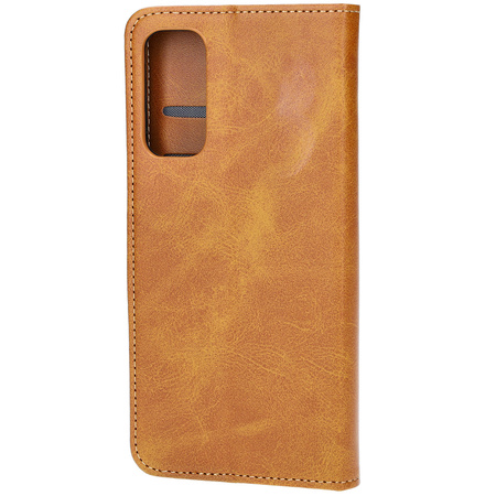 Etui z klapką Bizon Case Pocket do Galaxy M15 5G, brązowe