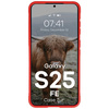 Pancerne etui Bizon Case Tur do Galaxy S25 FE, czerwone