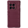 Pancerne etui Bizon Case Tur do OnePlus 12R, burgundowe