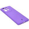 Silikonowe etui Bizon Soft Case do Motorola Edge 50 Pro, fioletowe